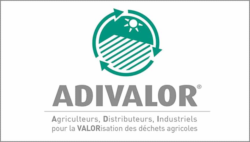 ADIVALOR : filière française de gestion des déchets de l'agro fourniture