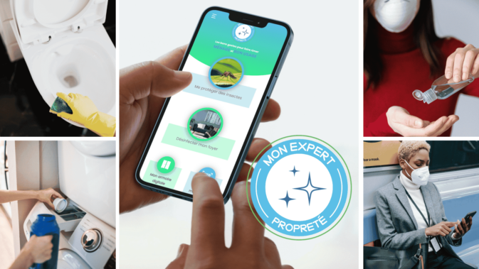 Mon Expert Propreté l'appli pour démarrer l'année en toute tranquillité !